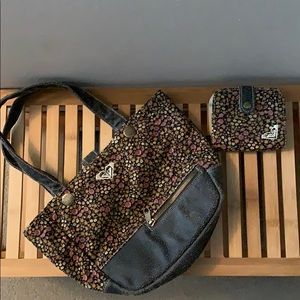 Roxy Purse With Matching Wallet